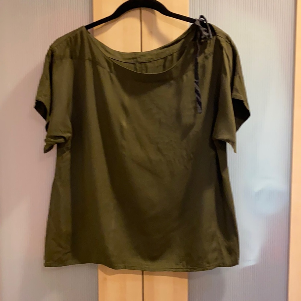 Babette green blouse